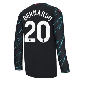 Manchester City Bernardo Silva #20 Koszulka Trzecich 2023-24 Długi Rękaw